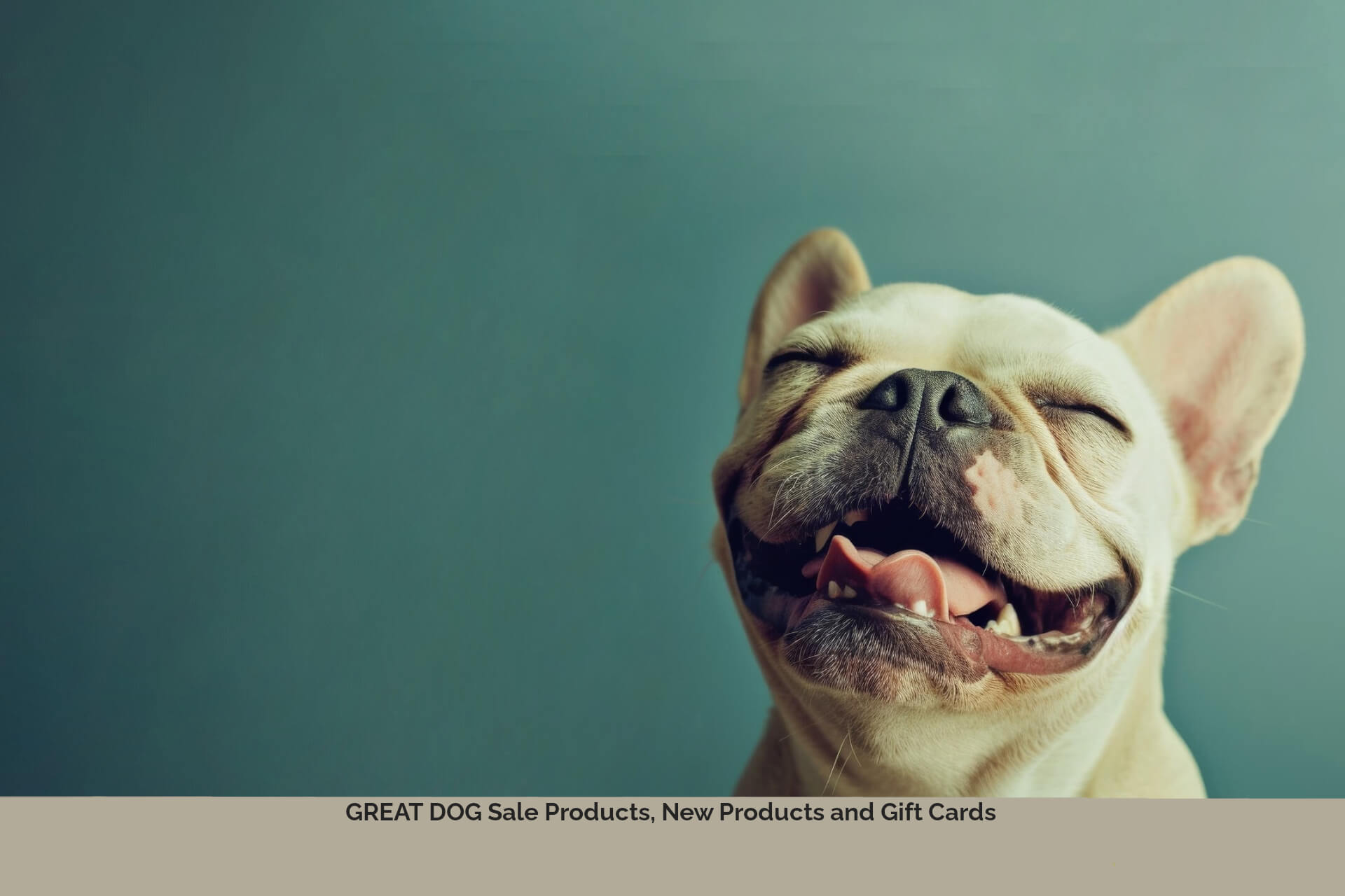 smiling-pit-bull-puppy-image-with-text-great-dog-sale-new-gift-card-collection