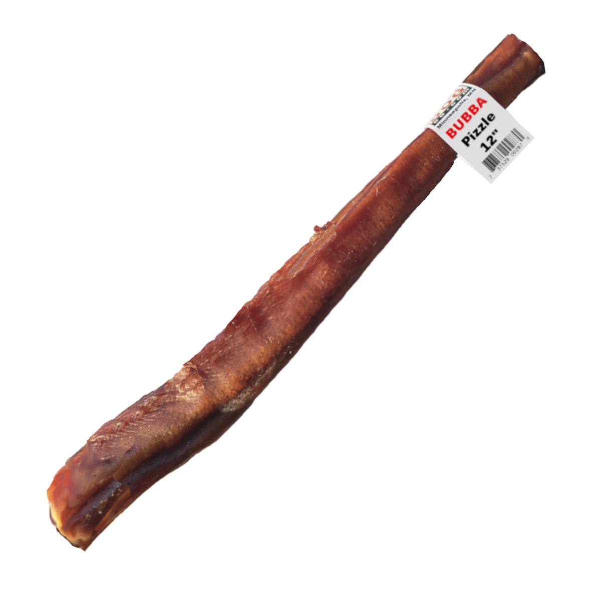 GREAT DOG The Bubba 12 Inch Bull Pizzle Bully Stick Sourced and Made in USA