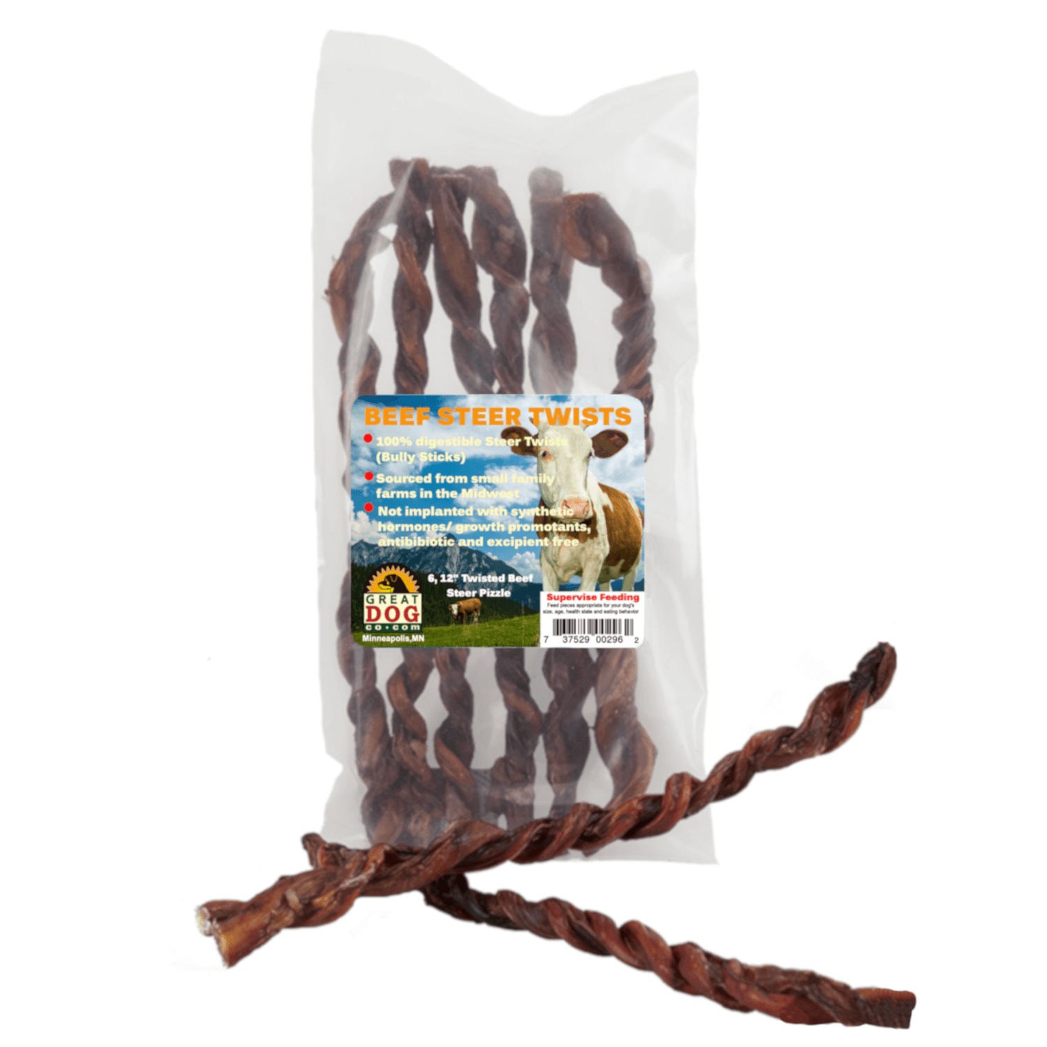 Twisted bully sticks hotsell