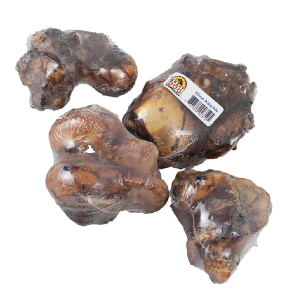 GREAT DOG Bison Knuckle Bones - Sourced and Made in USA