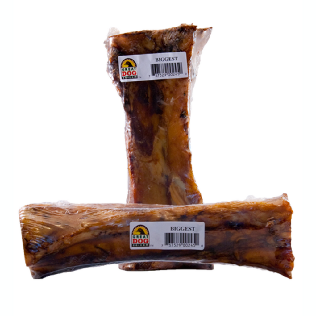 GREAT DOG Biggest Beef Bones - 1, 9-10 Inch - Sourced and Made in USA