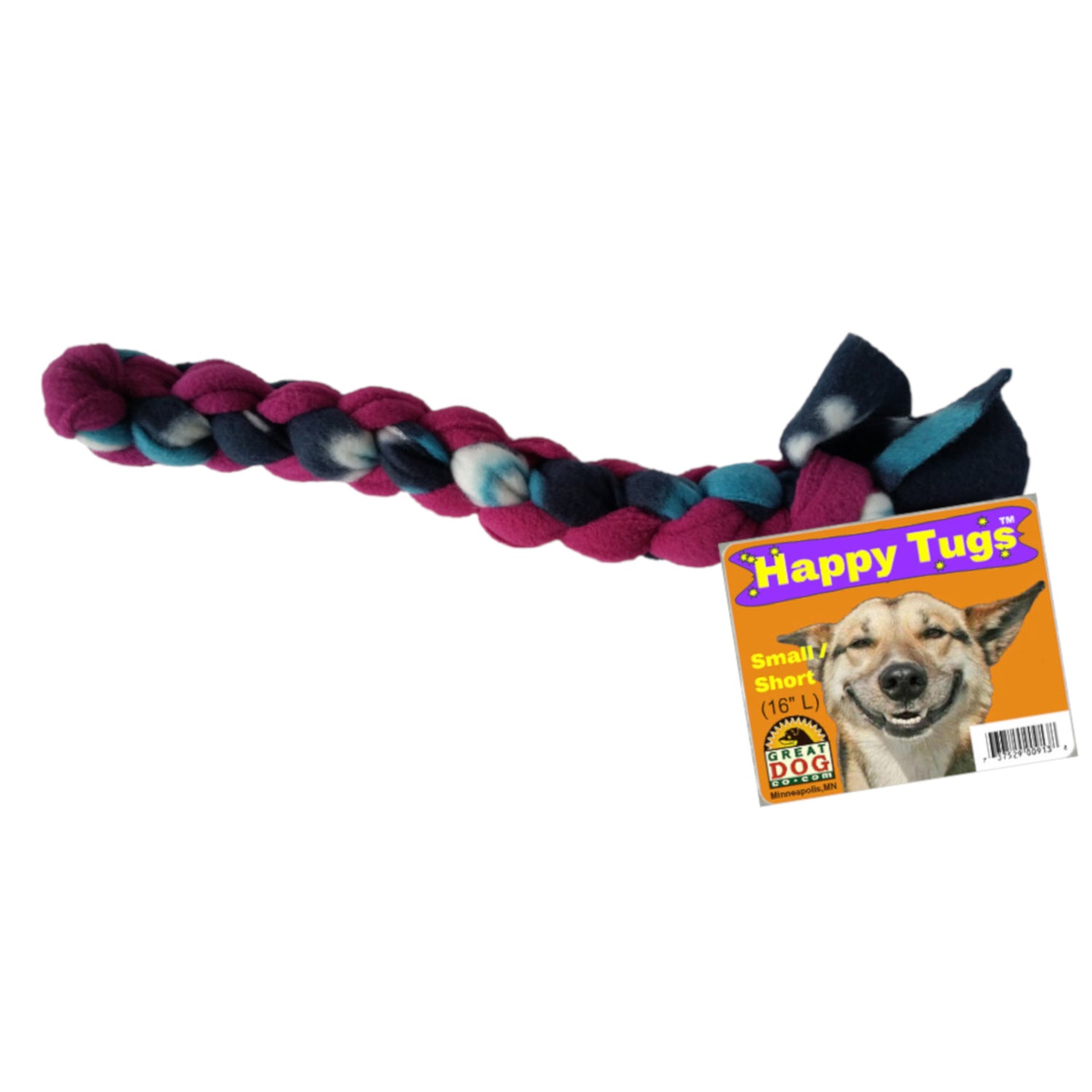 GREAT DOG Happy Tugs (Dog Pull Toys) - Made in USA