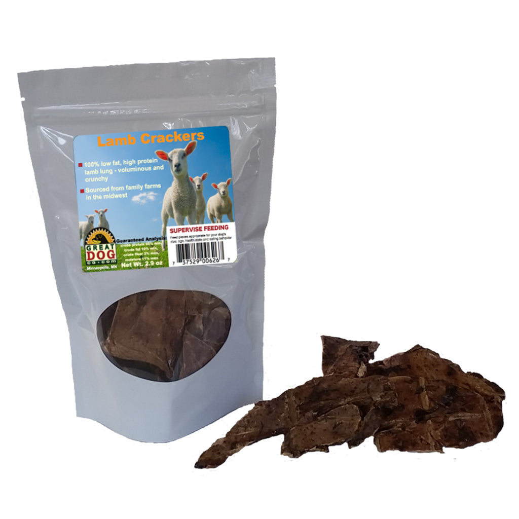 Lamb Lung Treats - Sourced and Made in USA