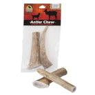 GREAT DOG Medium Elk Antler Chews - 2 Count Bag - Best for Dogs 15-45 LBS - Sourced and Made in USA